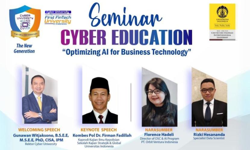 Seminar Cyber Education – AI for Business